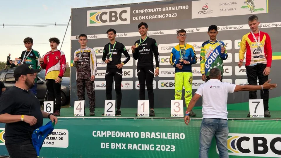 RR vence duas categorias no Campeonato Brasileiro de Bicicross 2023