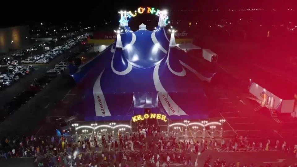 VÍDEO: roraimenses acompanham espetáculo do Circo Kroner