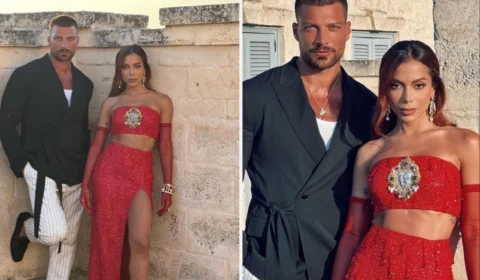 Anitta oficializa romance com ator italiano: ‘Campanha de casamento’