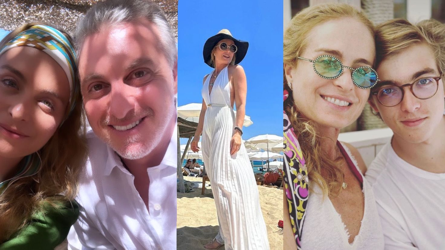 Algumas das fotos compartilhadas por Angélica - Foto: Reprodução/@angelicaksy