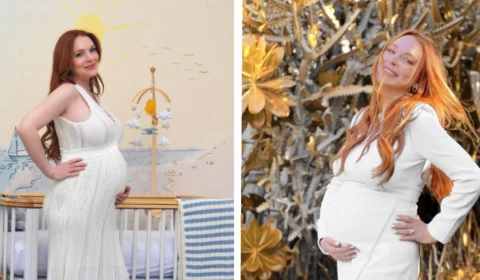 Filho de atriz Lindsay Lohan e Bader Shammas nasce nesta segunda-feira (17)