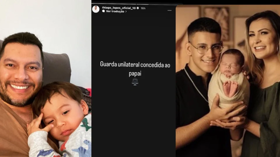 Ex-marido de Andressa Urach comemora vitória judicial pela guarda do filho