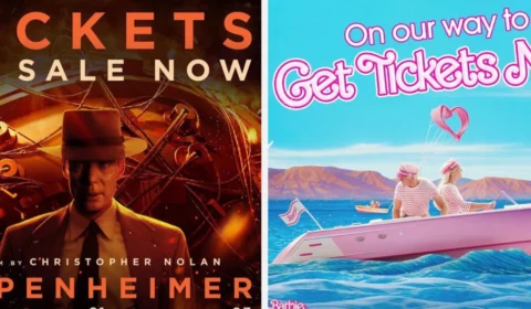 Filmes ‘Barbie’ e ‘Oppenheimer’ batem recorde de bilheteria nos Estados Unidos