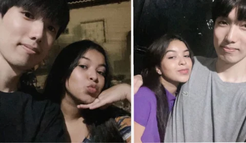 Jovem coreano viaja três dias para conhecer namorada no sertão do Ceará