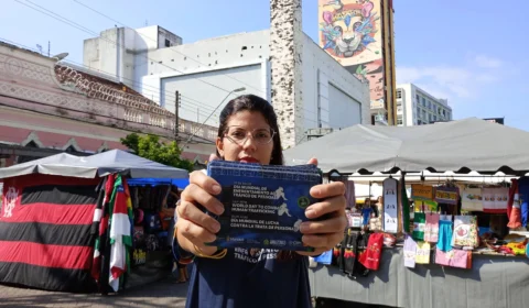 Tráfico de pessoas: ação de sensibilização é realizada no Centro de Manaus