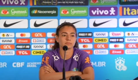 Seleção Feminina: ‘Tô feliz e triste ao mesmo tempo’, diz Angelina sobre substituição