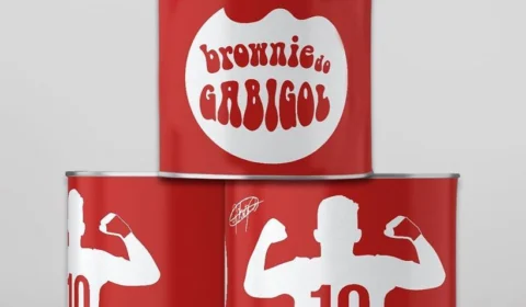 Após polêmica em jogo, marca lança brownie em homenagem a Gabigol