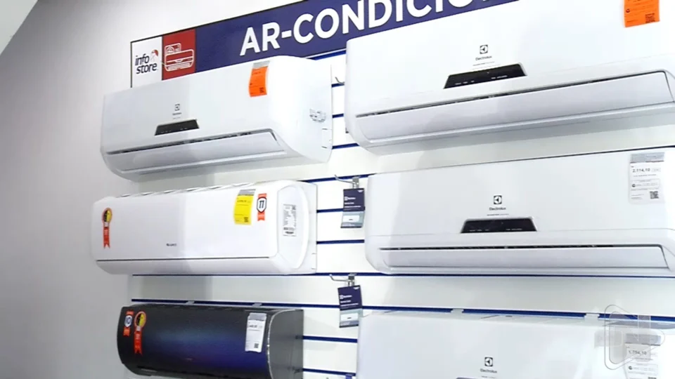 VÍDEO: chegada do verão amazônico aumenta venda de ar-condicionado em Manaus