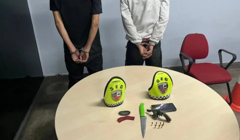 VÍDEO: dois suspeitos são presos em ônibus na Zona Centro-Sul de Manaus