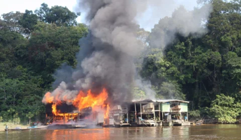 Em 10 dias, operação apreende 11 dragas de garimpo ilegal na Amazônia