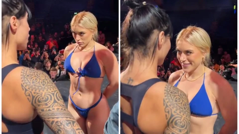 Estrela do ‘OnlyFans’ e brasileira trocam ‘gentis farpas’ antes de disputa