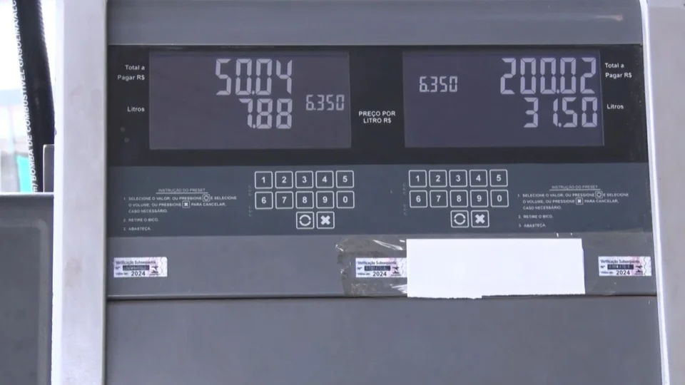 Preço da gasolina passa dos R$ 6 em Rio Branco, no Acre