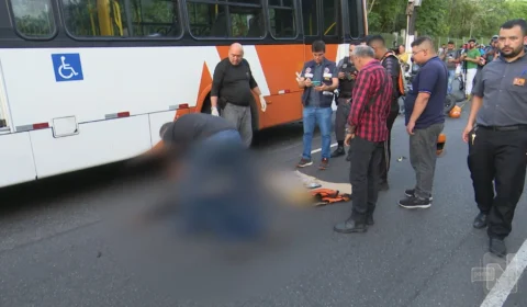 VÍDEO: homem morre ao ter cabeça esmagada por ônibus na Zona Sul de Manaus