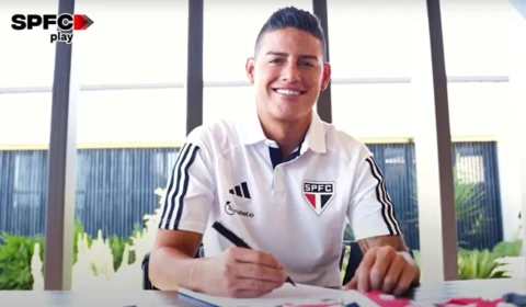 São Paulo anuncia contratação do colombiano James Rodríguez