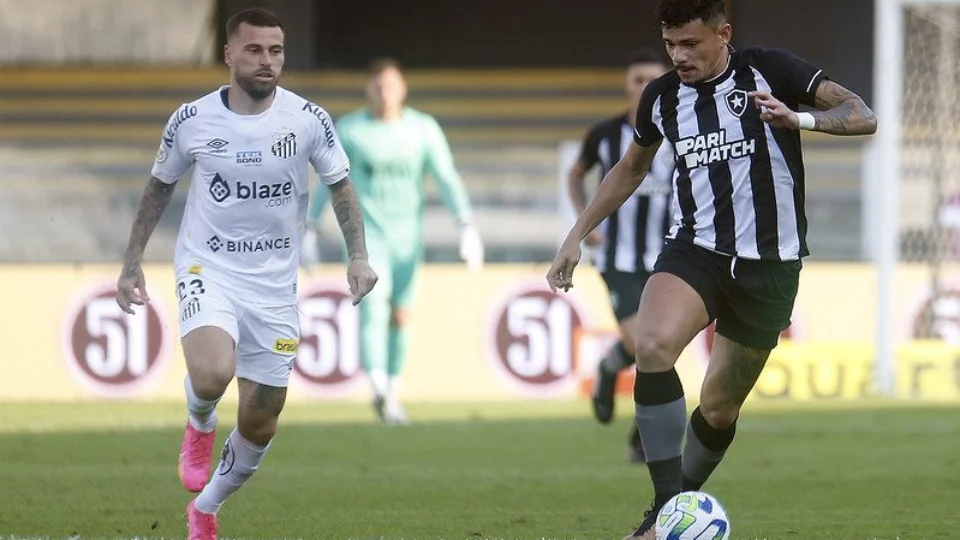 2 a 2: Em duelo de alvinegros, Fogão arranca empate com o Santos na Vila