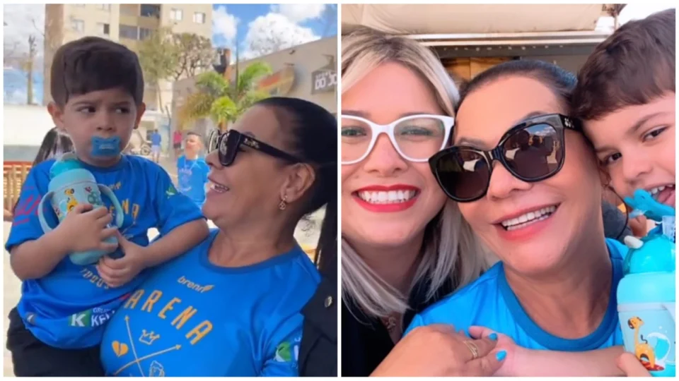 Sósia de Marília Mendonça se desculpa após encontro com filho da cantora