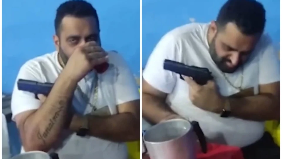 VÍDEO: família de cigana morta apresenta imagens de sogro armado em bar