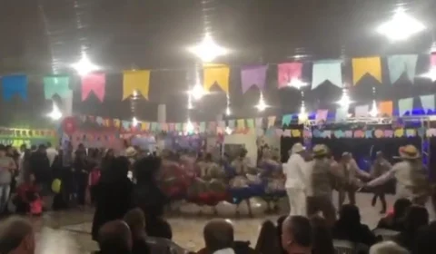 VÍDEO: festa julina do Exército é paralisada por tiros motivados por ciúmes
