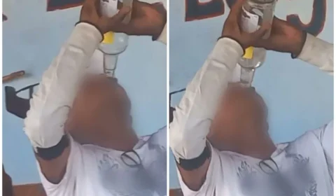 VÍDEO: homem morre após tomar 1L de cachaça para ganhar aposta em bar de GO