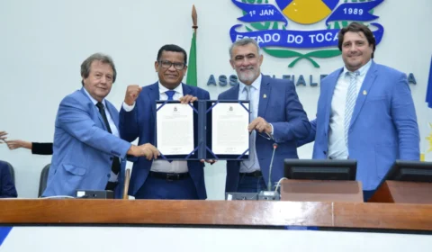 Júnior Brasão é empossado deputado estadual na Assembleia Legislativa do TO