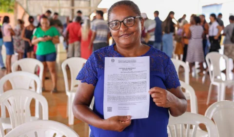 40 títulos de propriedade são entregues no Distrito de Buritirana em Palmas