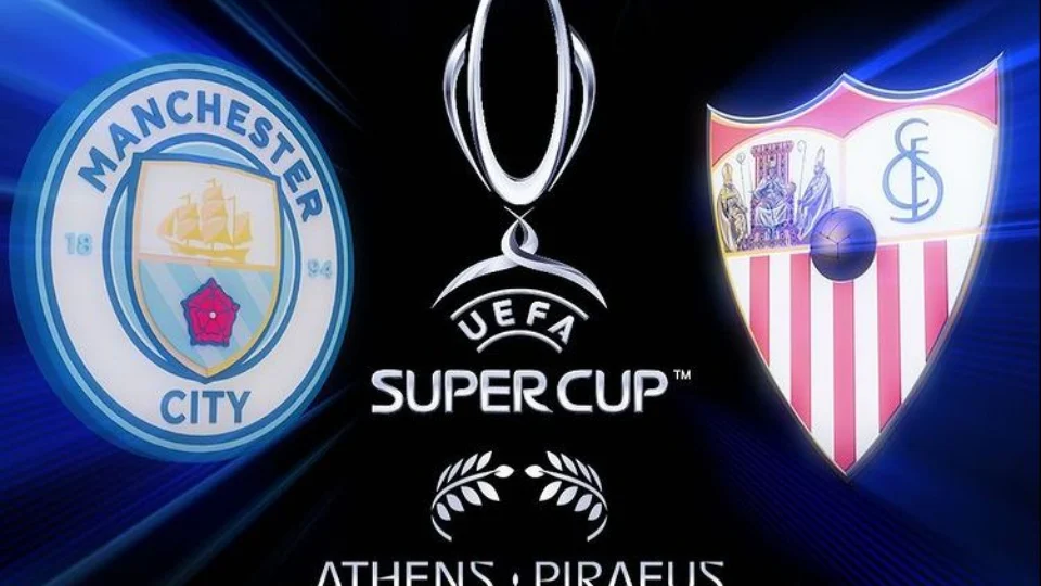 Supercopa da Uefa: Manchester City e Sevilla se enfrentam na quarta, 16