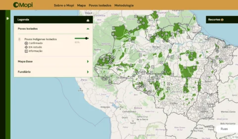 MOPI: Nova plataforma permite acompanhar povos indígenas isolados em RR