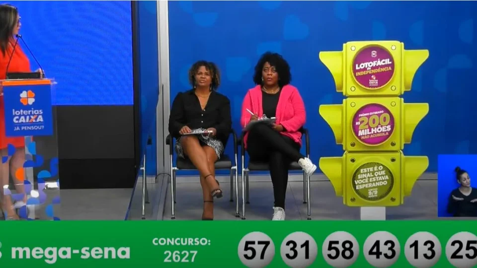 VÍDEO: confira números sorteados na Mega-Sena 2627 nesta quinta-feira, 31