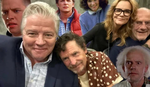 Atores de ‘De volta Para o Futuro’ compartilham foto de reencontro
