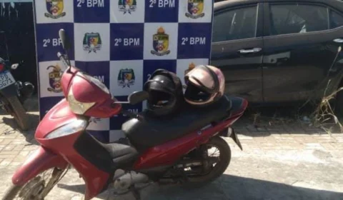 Jovem é preso com moto roubada e porte ilegal de arma no Tocantins