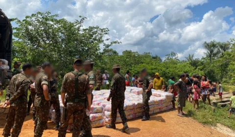 Indígenas da Terra Yanomami já receberam mais de 600 toneladas de alimentos em RR