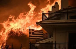 Incêndios na Grécia são os maiores da história da UE, afirma Comissão