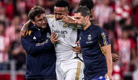 Militão tem lesão séria confirmada e pode perder temporada do Real Madrid