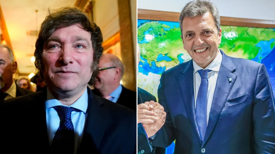 Milei e Massa devem fazer 2º turno em eleição na Argentina, mostram pesquisas