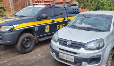 PRF recupera veículos roubados em duas cidades do Tocantins