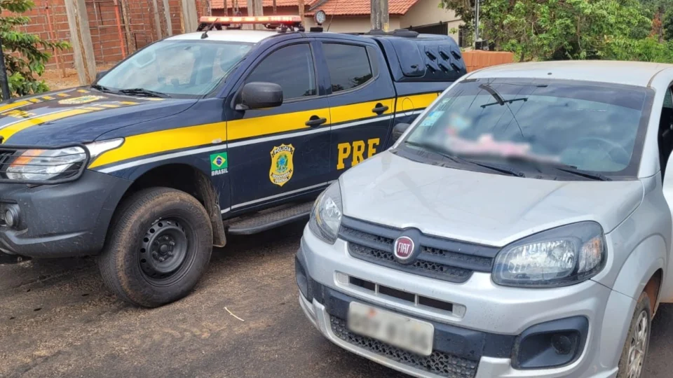 PRF recupera veículos roubados em duas cidades do Tocantins