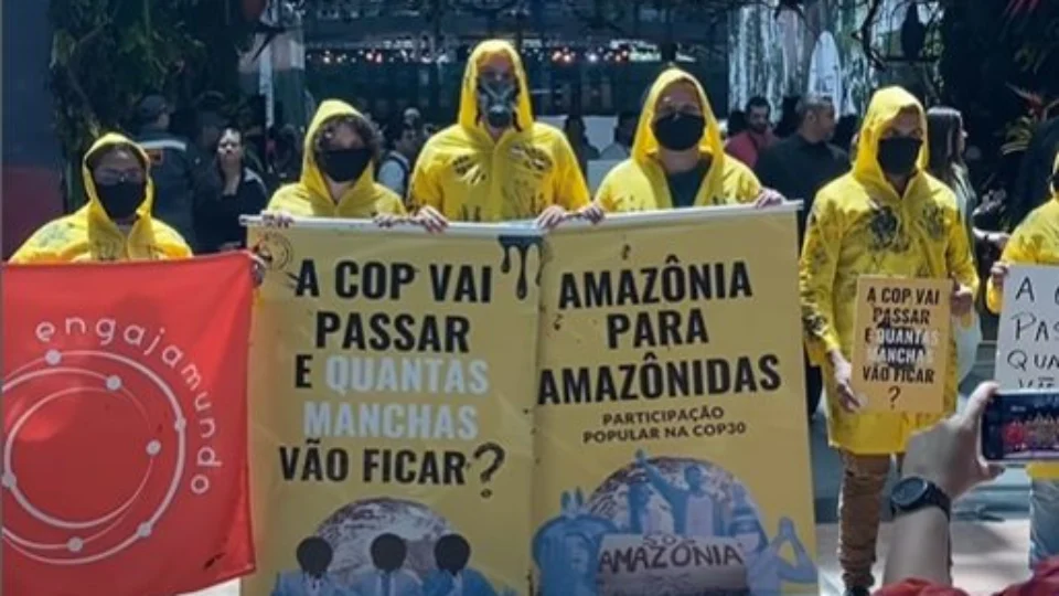Cúpula da Amazônia: manifestantes pedem fim da exploração de petróleo na região
