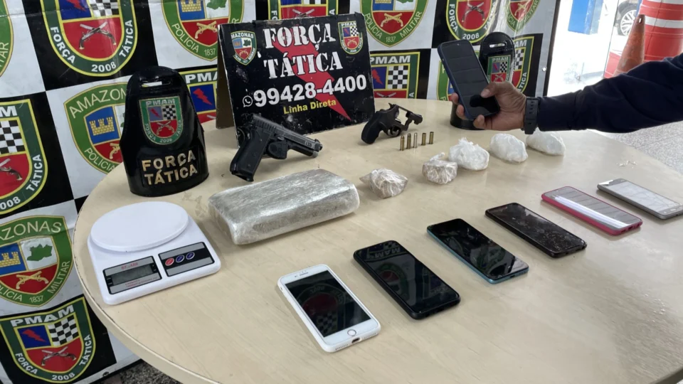 Suspeitos de roubos em condomínios são presos em Manaus