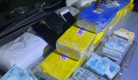 Tráfico de drogas: dupla é presa com 14kg de entorpecentes em Gurupi-TO
