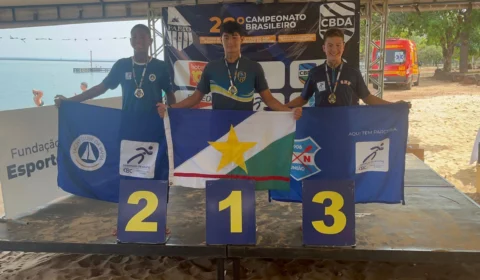 Atleta de RR, Joan Penaloza, vence 1º lugar no Campeonato de Águas Abertas 
