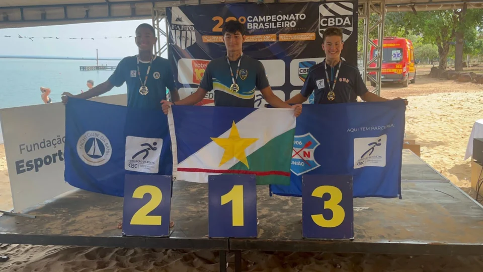 Atleta de RR, Joan Penaloza, vence 1º lugar no Campeonato de Águas Abertas 