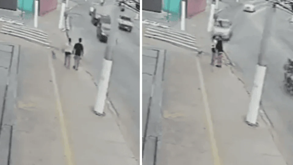 Casal é atropelado enquanto se beijava na calçada na zona sul de São Paulo