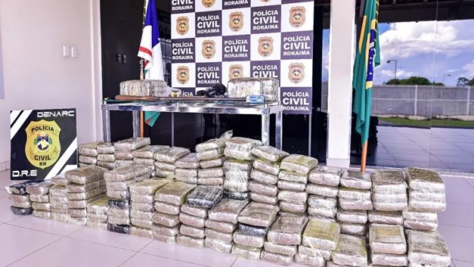 RR registrou em seis meses 44 prisões por tráfico de drogas