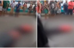 VÍDEO: dupla é executada a tiros em frente de residência na Zona Sul de Manaus