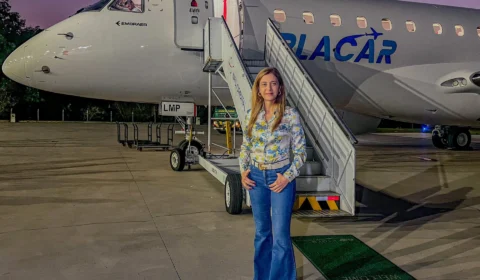 Palmeiras fez sua primeira viagem em avião comprado por Leila Pereira