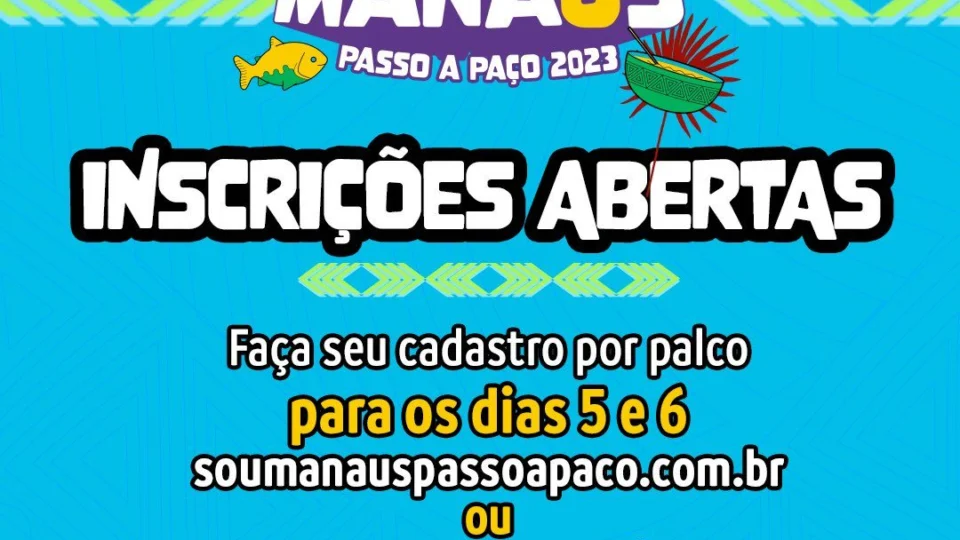 #SouManaus Passo a Paço libera ingressos e site apresenta instabilidades