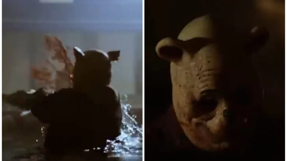 Professor é criticado por botar filme de terror do Ursinho Pooh; veja prévia