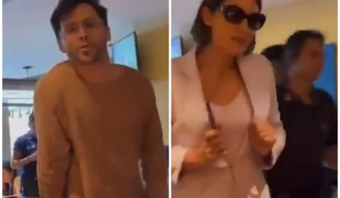 VÍDEO: Michelle Bolsonaro é questionada sobre joias e maquiador se revolta