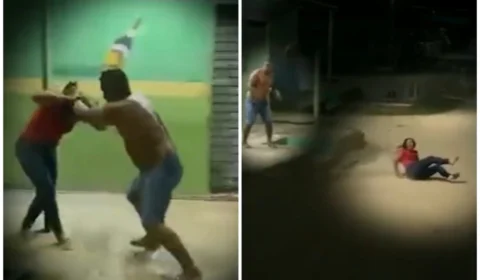 VÍDEO: motorista testemunha mulher sendo agredida por homem em Manicoré-AM