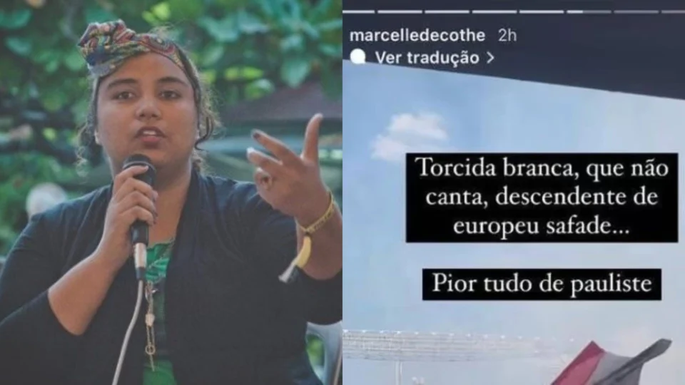 Assessora de Anielle Franco define são-paulinos como “torcida branca”